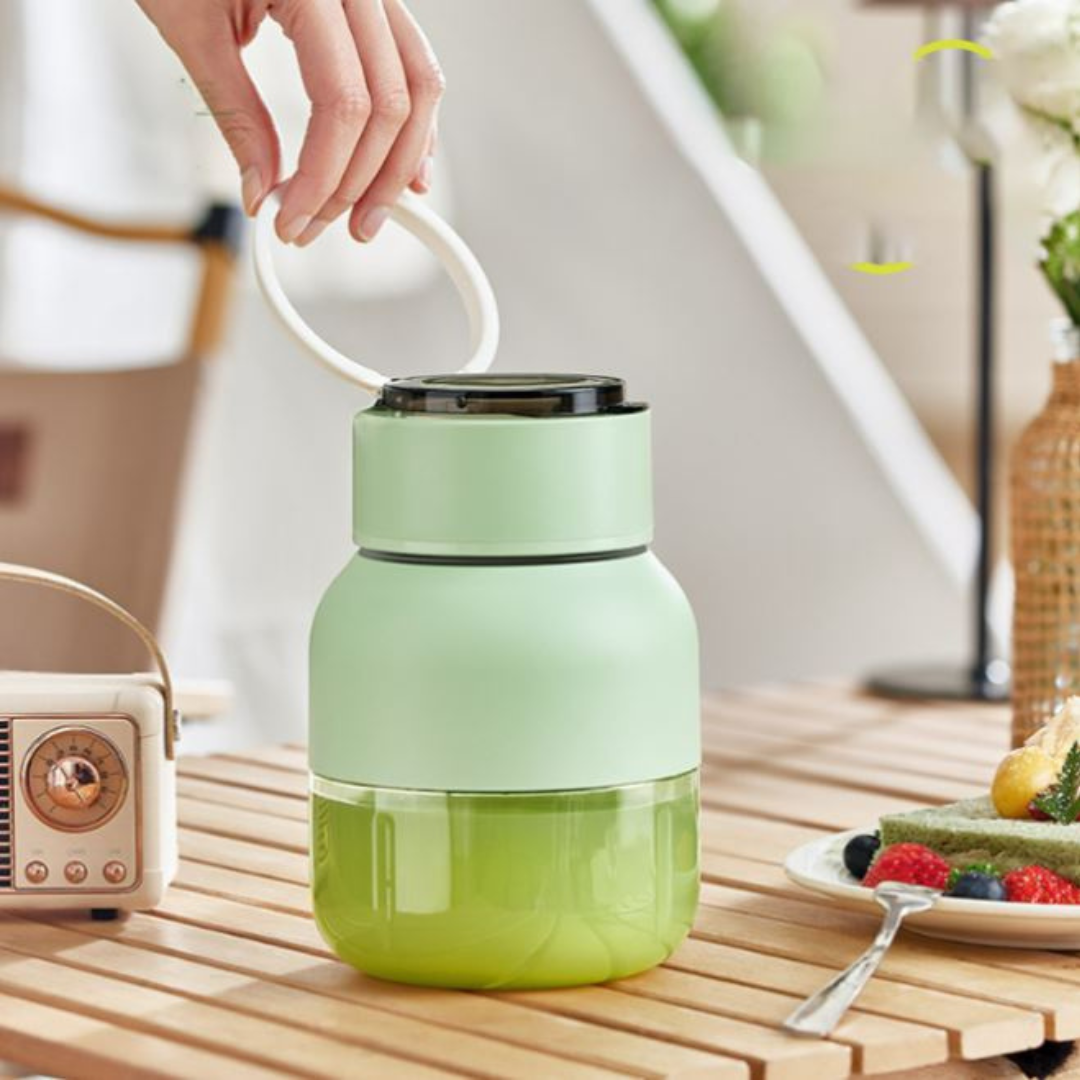 Tragbarer 2-in-1-Mixer und Entsafter