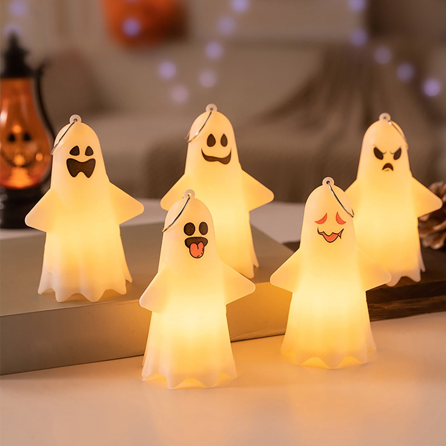 LED-Geisterdekoration für Halloween