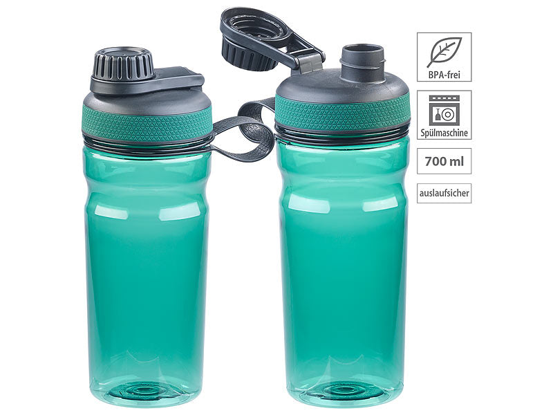 Auslaufsichere Sport-Trinkflasche